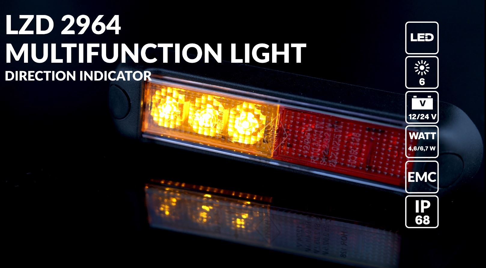 Integrierte Rückleuchte LZD 2964
