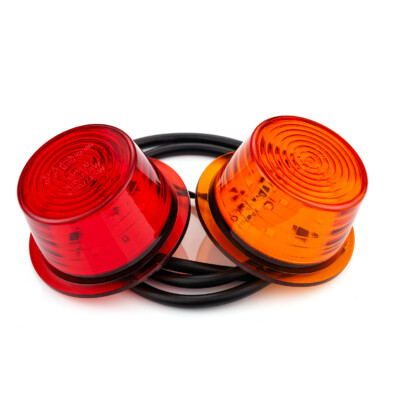 Orange-rotes Modul für Leuchten mit einem Ausleger MDPC 2623