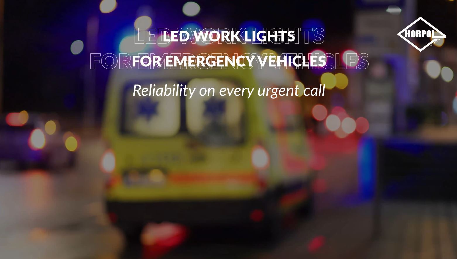 LED-Arbeitsleuchte Zuverlässigkeit unter allen Bedingungen.