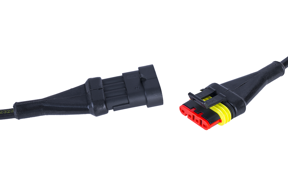 ZPR 3020 (8.2.2) 12/24V LED-Beleuchtungsset mit Warntafel, Superseal-Steckdose und -Stecker